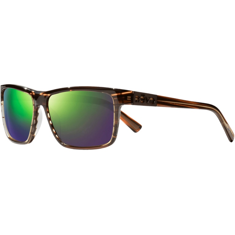 REVO Sunglasses Winston Polarised (Lens Colour: Evergreen) brown - 1 pair of glasses